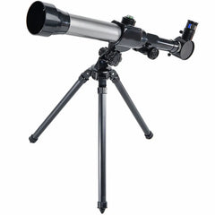 Kids Astronomy Telescope with Tripod – Beginner Refractor, Easy Assembly for Outdoor Stargazing & Science