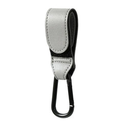 Baby Stroller Hook PU Leather Adjustable Pram Bag Hanger Travel Accessory