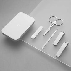 New Original MIJIA Manicure Nail Clippers Pedicure Set Portable Travel Hygiene Kit Stainless Steel Nail Cutter Tool Set -CN