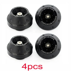 4PCS Motorcycle Crash Protectors Front Fork Slider Cups