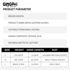 MMA Boxing Gloves Half Finger Training Equipment