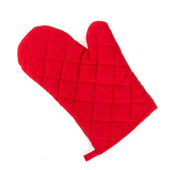 Non Slip Heat Proof Oven Glove | Polyester Cotton Microwave Protector for Baking and BBQ