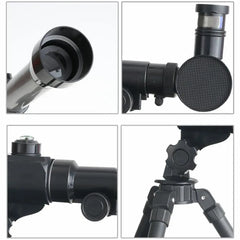 Kids Astronomy Telescope with Tripod – Beginner Refractor, Easy Assembly for Outdoor Stargazing & Science
