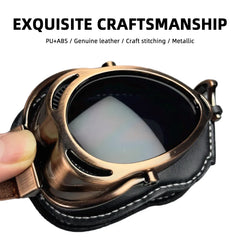 Motorcycle Vintage Old School Cruiser Retro Goggles