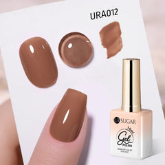 UR SUGAR 15ml Jelly Milky White Translucent Color Gel Polish Semi Permanent UV Gel Nail Art Soak Off Gel Varnish Latest Fashion