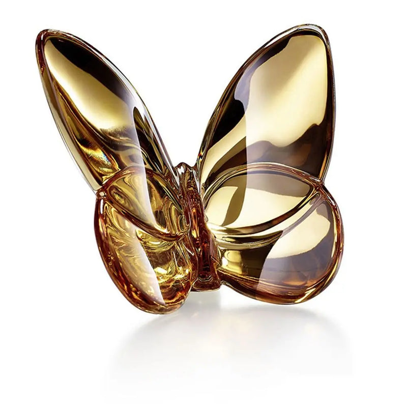 Multiple Color Crystal Butterfly Figurines Super Winkling Reflective Glass Butterfly Ornament Vivid Home Decor
