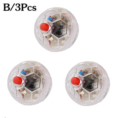 1/3pcs Interactive Cat Ball Toy Flash Paranormal Equipment Ghost Toys Up Motion Balls Toy Light Pet Pet Flash Hunting Motion
