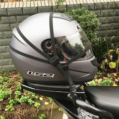 Motorcycle Retractable Helmet Luggage Elastic Rope Strap