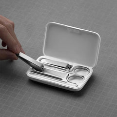 New Original MIJIA Manicure Nail Clippers Pedicure Set Portable Travel Hygiene Kit Stainless Steel Nail Cutter Tool Set -CN