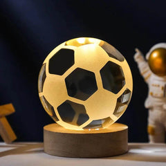 3D Crystal Ball Astronomy Galaxy Solar System