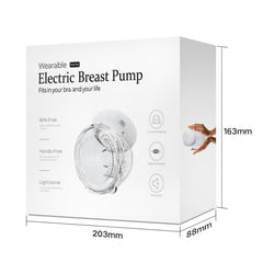 Electric Portable Wearable Breast Massager