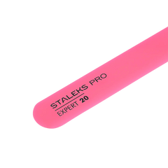 STALEKS BEVELED STRAIGHT PLASTIC NAIL FILE (BASE), EXPERT 20, SPBE-20 - STALEKS™