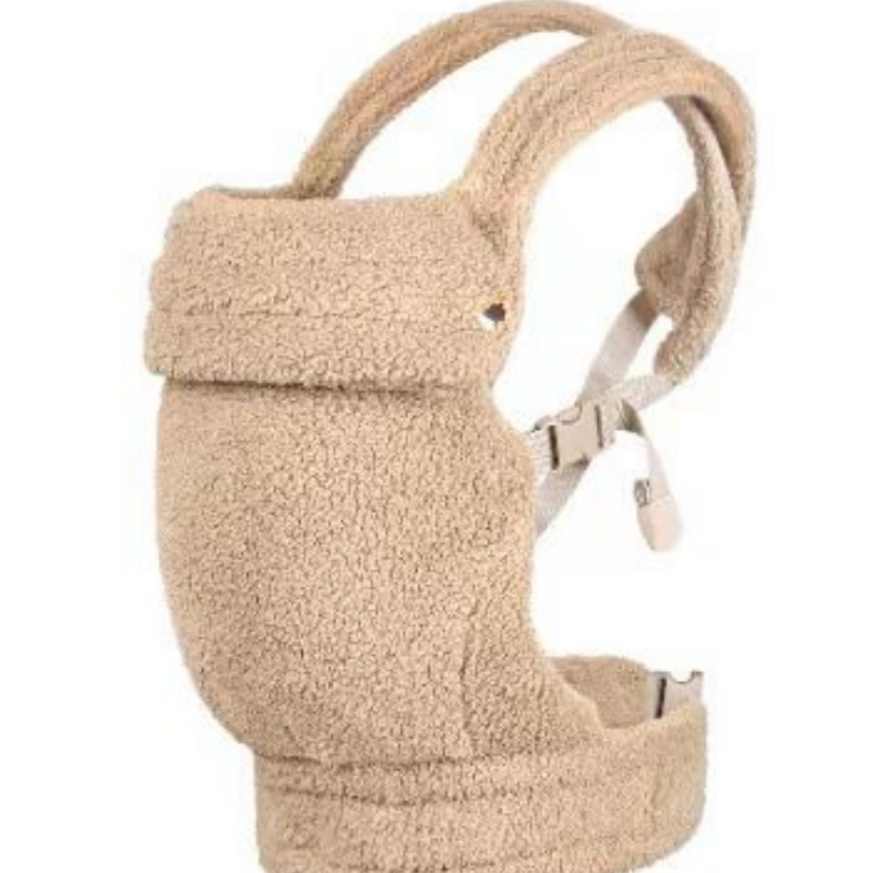 Plush Baby Carrier Backpack – Windproof & Warm Sling for Infants
