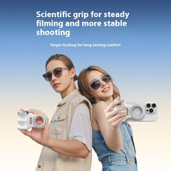 Magnetic Bluetooth Camera Handle for Phones