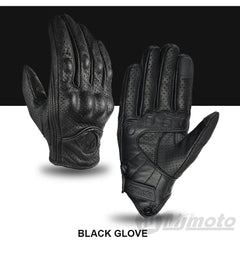 Motorcycle Retro Leather Gloves
