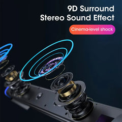 The Ultimate Bluetooth Woofer Speaker | IMAX Theater-Grade Surround Sound | Wireless Home Theater System | For Laptop and TVs