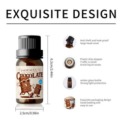 10ml Essential Oils Chocolate Perfume Aromatherapy Oils Sweet Fragrance Chocolate Parfum Funny Gifts For Women