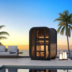 SaunaLife Model CL3G Outdoor Home Sauna Kit