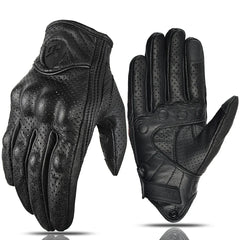 Motorcycle Retro Leather Gloves