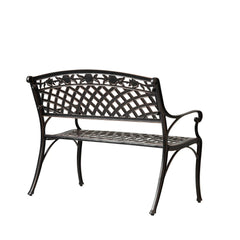 Scarlet Aluminum Patio Bench