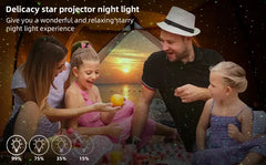 10 Planets Solar System Projector with Starry Ocean Light