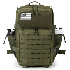 45L Tactical Backpack survival Bag Hunting MOLLE Backpack GYM For Men EDC Outdoor Hiking Rucksack Witch Bottle Holder