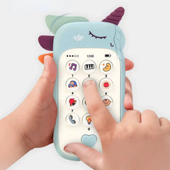 Baby Phone Toy – Musical Sound Telephone with Teether for Infants