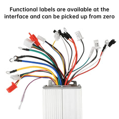 36/48V 500W E-bike Controller Brushless DC Motor Controller Speed Control for Electric Bicycle Waterproof Electric Scooter
