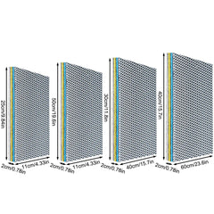 Cuttable Aquarium Filter Media Pad Filter Sponge Pad for Fish Tanks High Density Multi-Layer Filter Floss