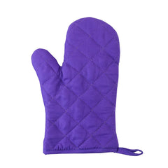 Non Slip Heat Proof Oven Glove | Polyester Cotton Microwave Protector for Baking and BBQ