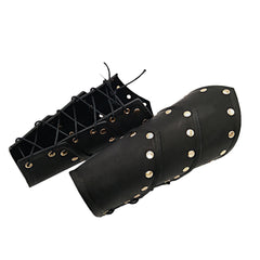 Medieval Three-Layer Rivet Wristband Knight Armguard