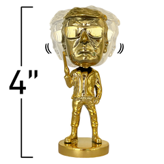 Mini Gold Trumpinator Bobblehead