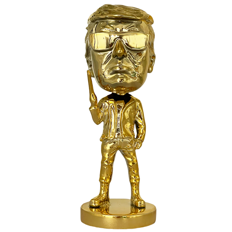Mini Gold Trumpinator Bobblehead