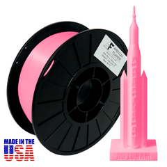 Neon Pink AF Silk PLA 3D Printer Filament, 1.75 mm Diameter, 1 kg Spool