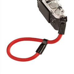 Anti-Slip Camera Wrist Strap, Cotton & Leather, 30cm, Multiple Colors