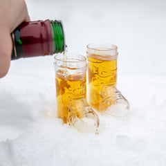Ski Boot Shot Glasses (Set of 2)