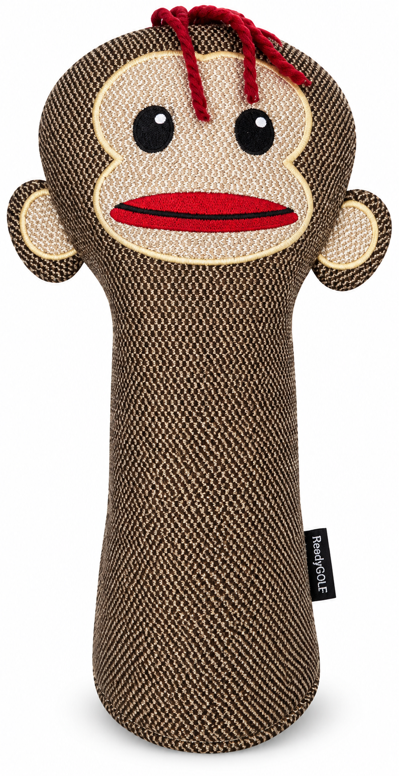 Sock Monkey Embroidered Driver Headcover by ReadyGOLF