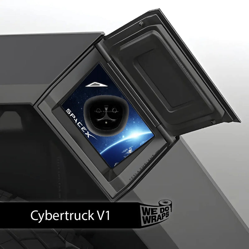 SpaceX Tesla Charge Port Wrap | Cybertruck