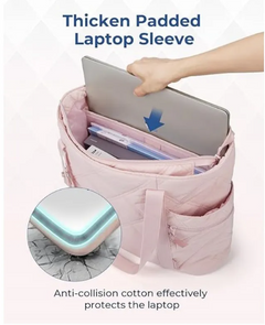 Strap & Zip Travel Tote for Women