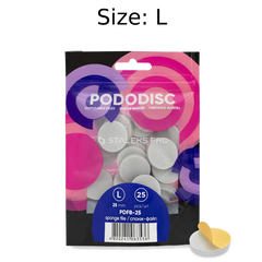 STALEKS PRO PODODISC DISPOSABLE DISC FILES SPONGES FOR PEDICURE 25 PCS PDFB- STALEKS™