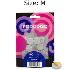 STALEKS PRO PODODISC DISPOSABLE DISC FILES SPONGES FOR PEDICURE 25 PCS PDFB- STALEKS™