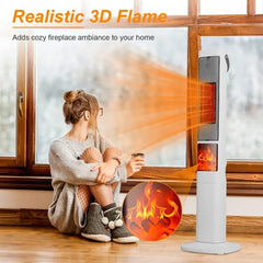 1500W Ceramic Tower Space Heater