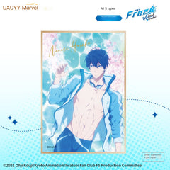 Official Men's Swimming Club Gold Foil Signature Paper