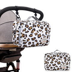 2022 Waterproof Baby Stroller Diaper Bag with Print