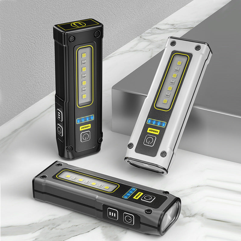 Mini Dual Source Flashlight with Type-C Fast Charge