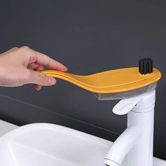 Dual-Sided Fish Shape Kitchen Scrub Sponge Brush