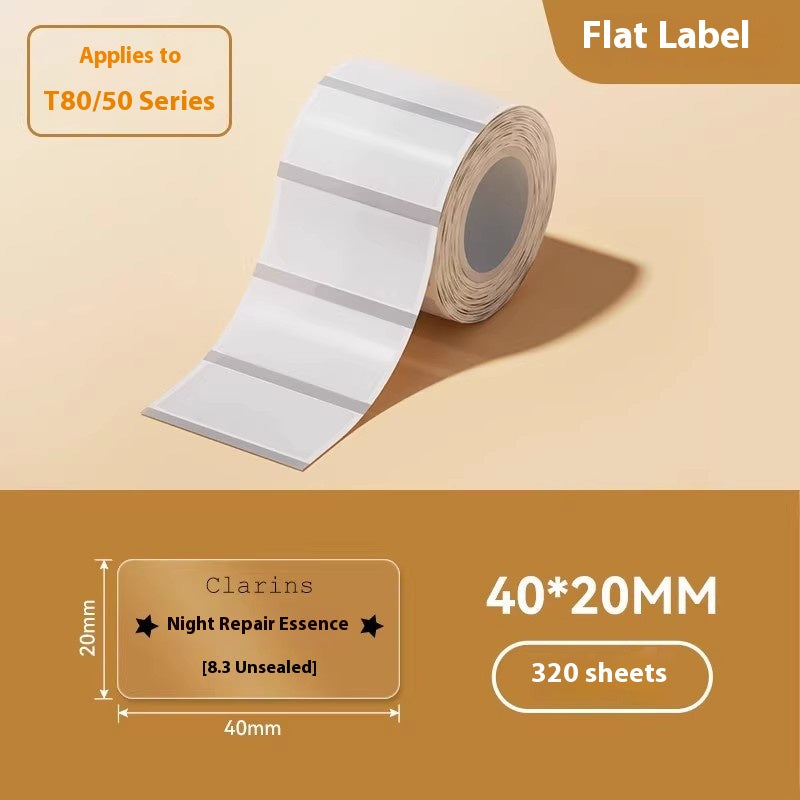 Transparent Waterproof Adhesive Label Sticker