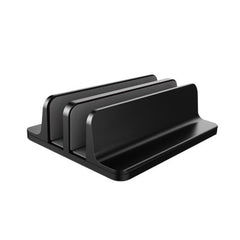 Double Storage Vertical Aluminum Alloy Laptop Stand