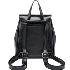 Top Grain LeatherWomen's Top Grain Leather Backpack  Stylish Leather Rucksack Ladies Leather Travel Backpacks Christmas Gift For Her
