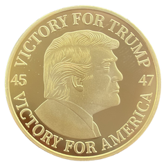 Trump 45/47 Gold Coin